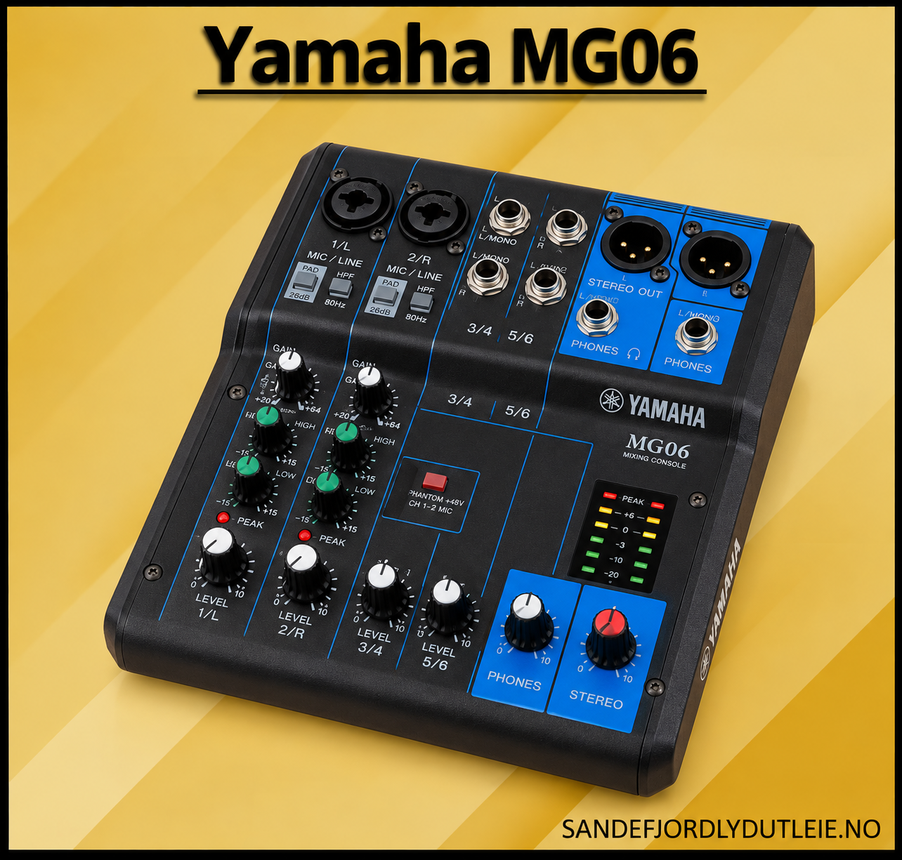 Leie Yamaha miksepult
