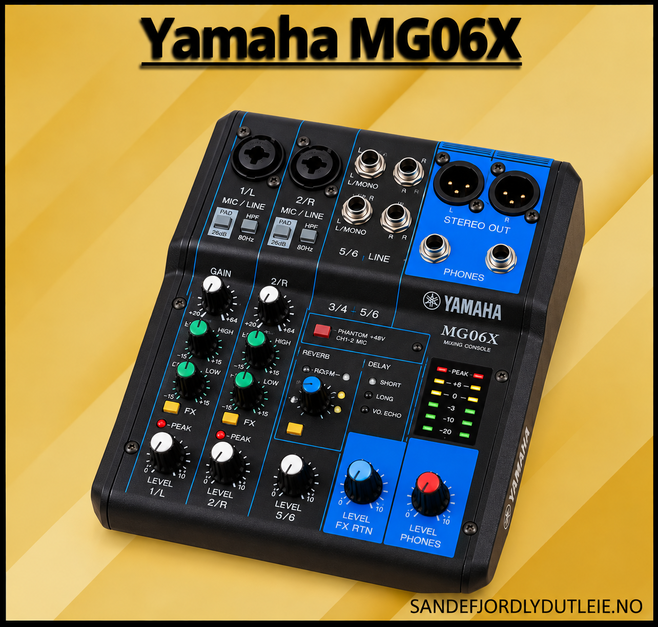 Leie Yamaha miksepult