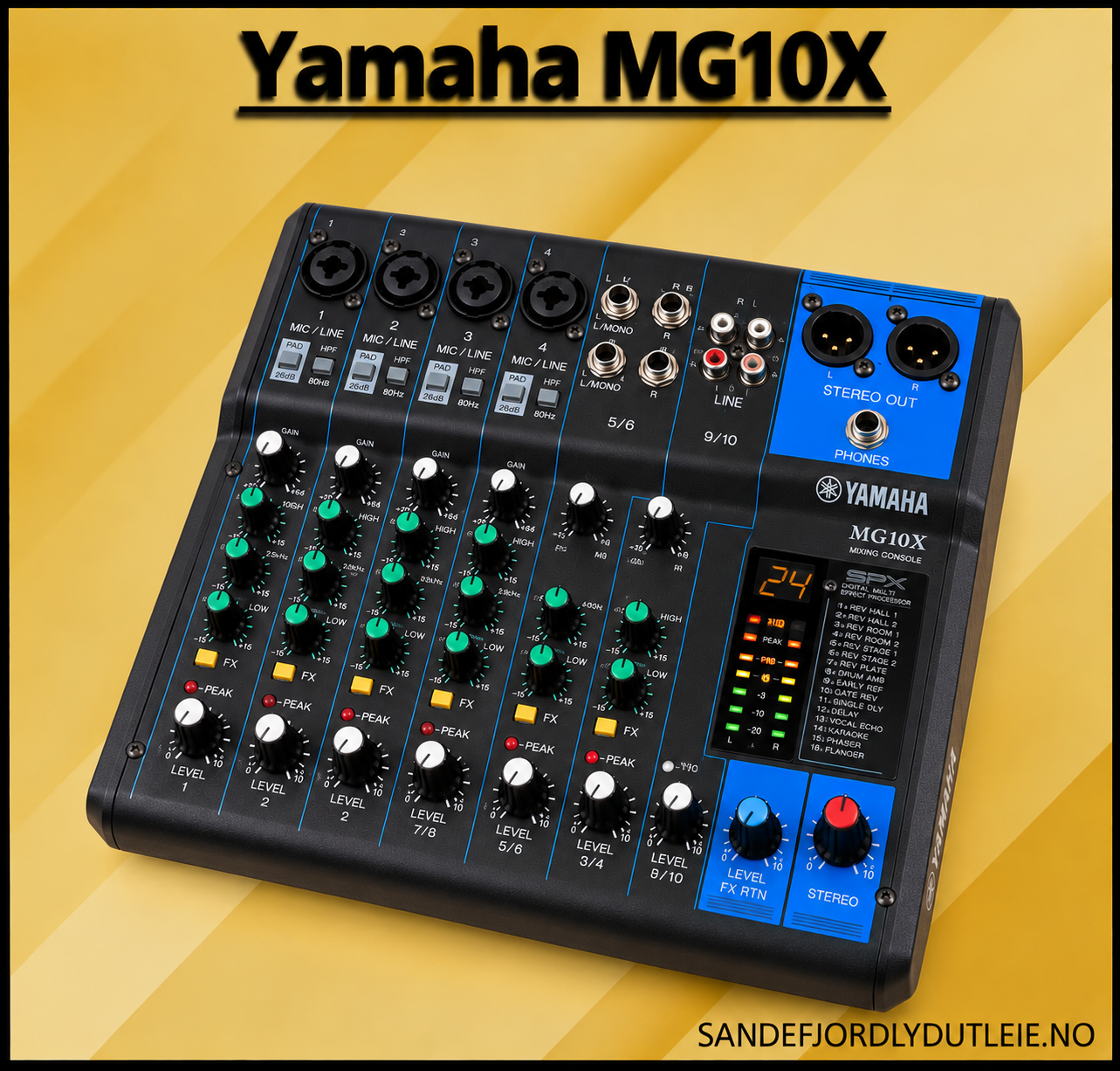 Leie Yamaha miksepult
